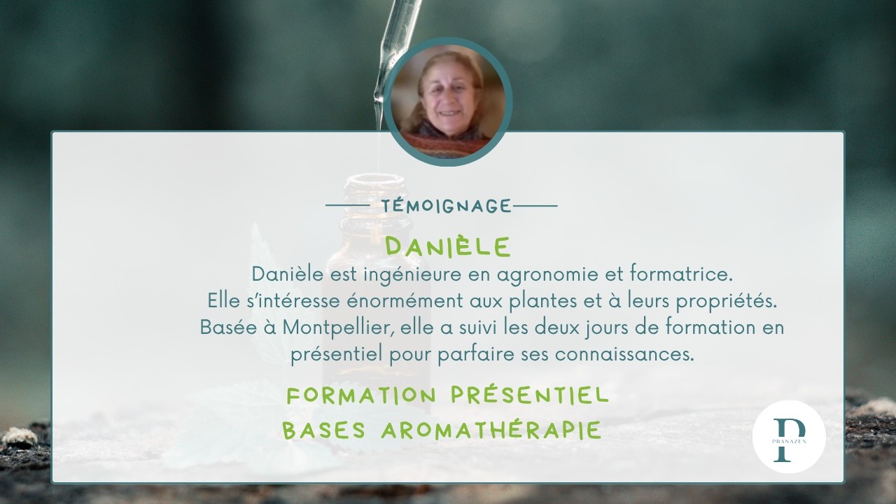Formation en présentiel : témoignage de Danièle